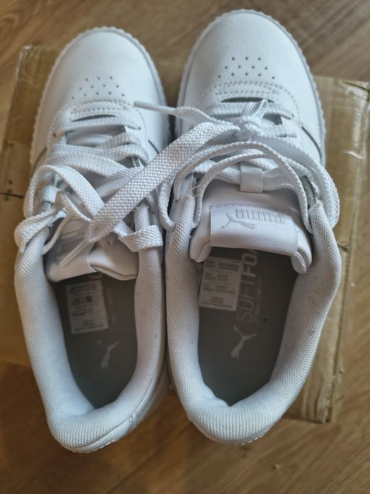 Sneakersy Puma białe