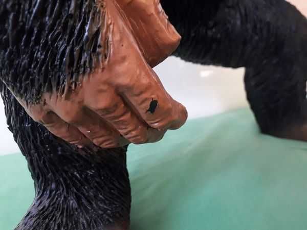 Figurka Szympansa Dekoracja Ozdoba Ogród