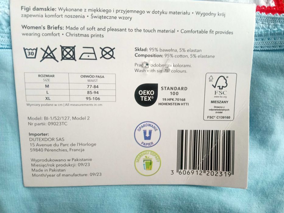 Figi damskie cleve XL
