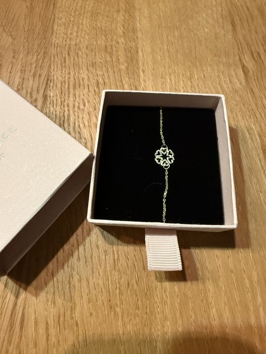 Srebrna bransoletka celebrytka