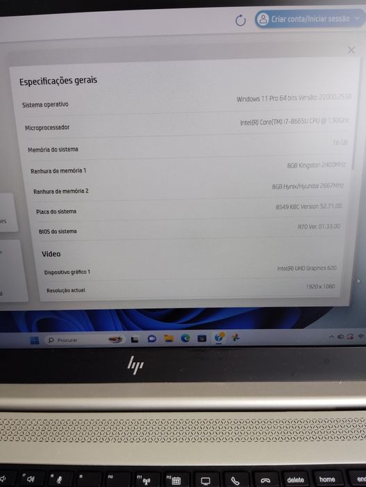 Portátil HP eliteBook 850 G6,15"