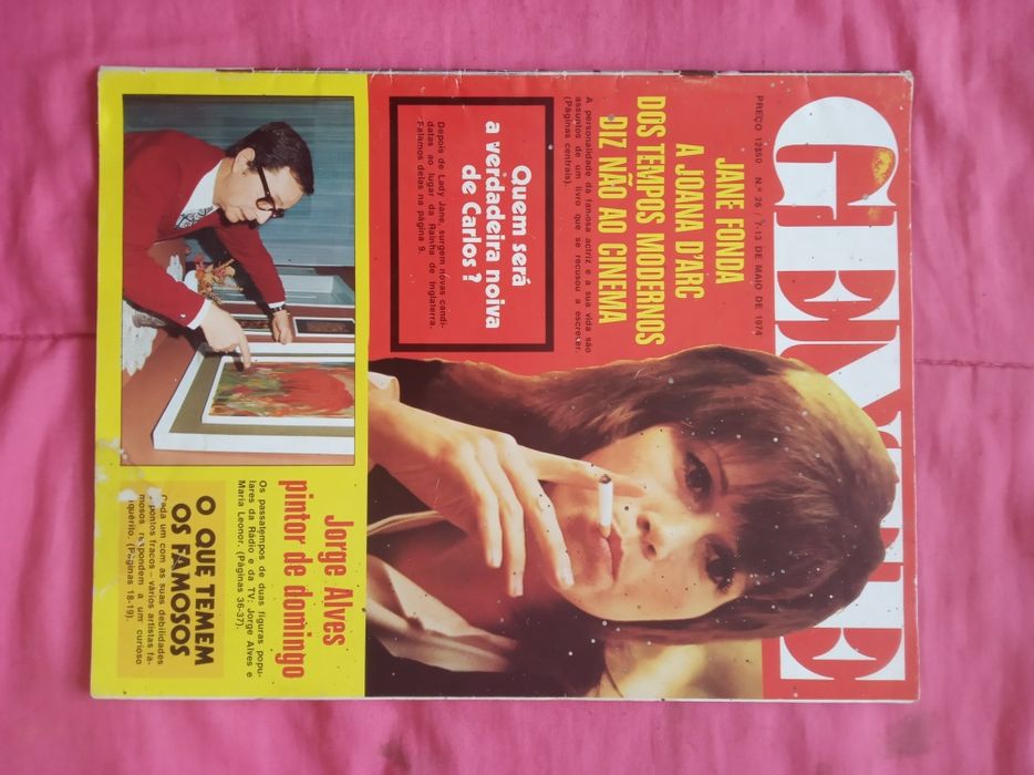 6 revistas  GENTE  ( 1974 e 1975 )