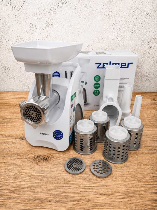 Okazja! Nowa maszynka do mielenia mięsa Zelmer 2200W 3kg/min szatkownica rewers 3 sitka 400d
