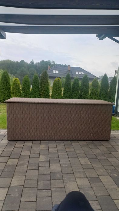 Skrzynia na poduszki tarasowo-ogrodowa