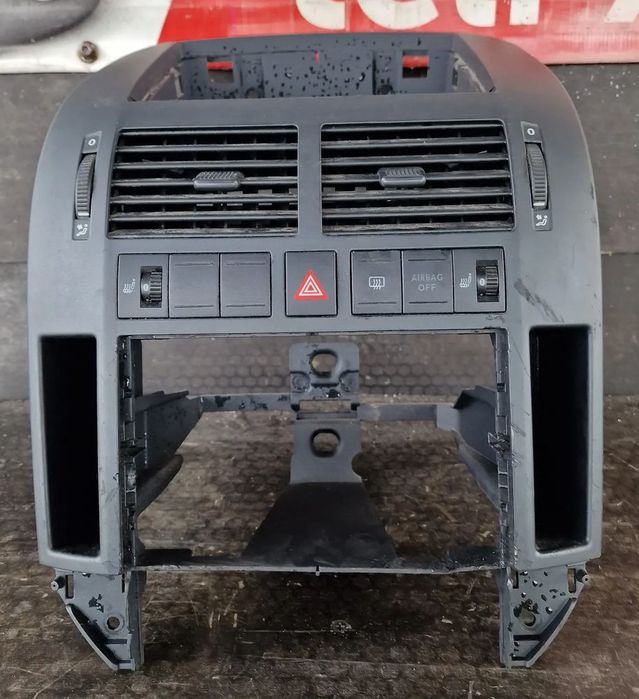 obudowa ramka radia vw polo 9n