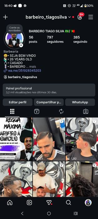 Barbeiro a domicílio