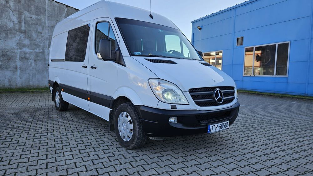 Mercedes sprinter 319 automat,6 osobowy, baza pod kamper.