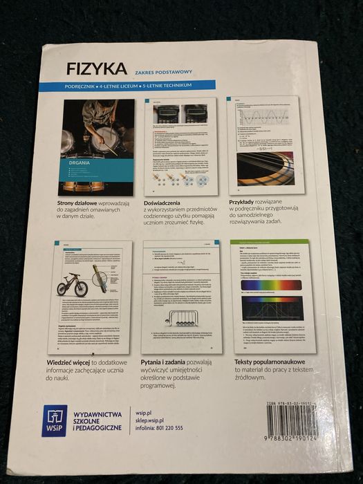 Ksiazka od fizyki klasa 2 liceum