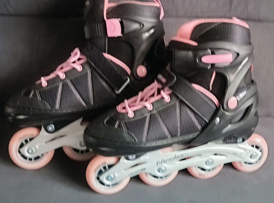 Łyżworolki Rolki damskie Nowe szybkie