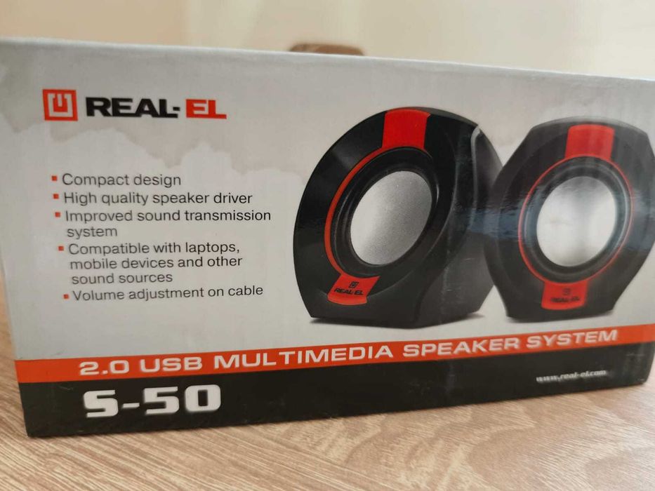 Продам акустическую систему real-el s-50