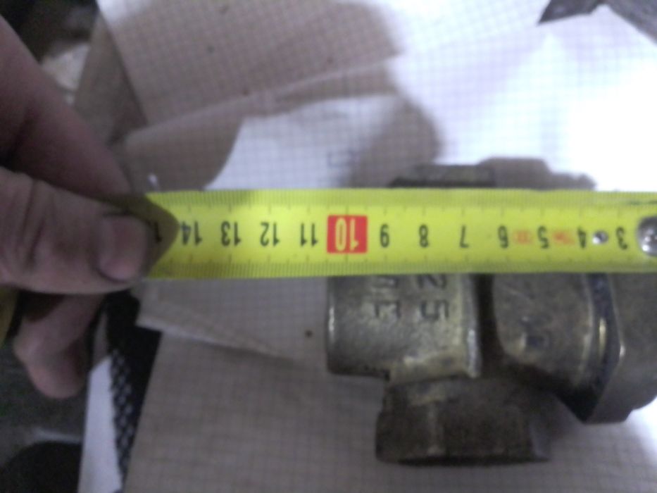 Кран конусный. Дюймовый