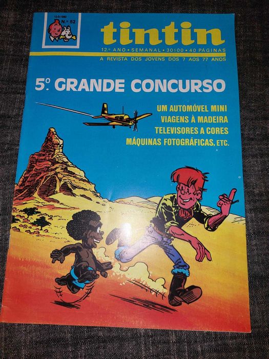 Revista Tintin – 12º Ano (52 edições completas)