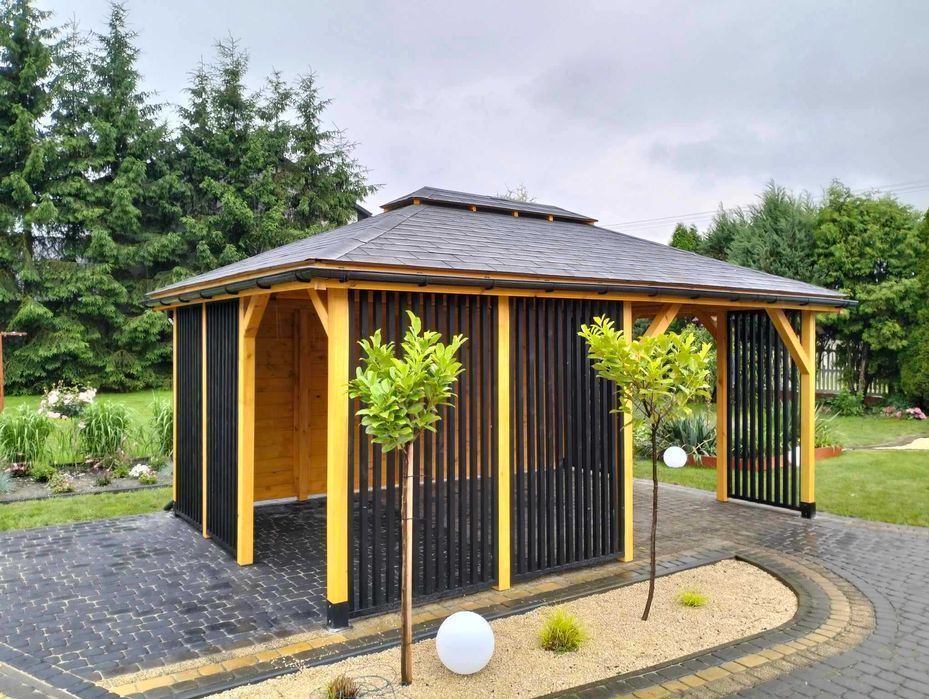 Altana ogrodowa MEWA 3x3m  - Wykonujemy Altany, domki, wiaty