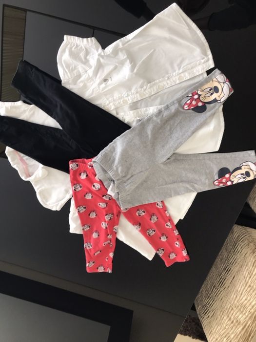 Leggings e blusas gola redonda