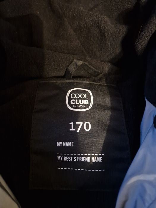 Bardzo ciepła kurtka Cool club rozm  170