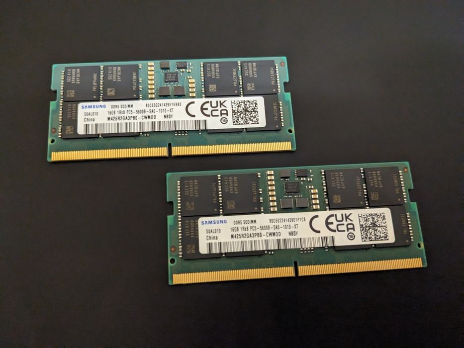 Samsung DDR5 32GB (2x16GB) 5600MHz SO-DIMM RAM