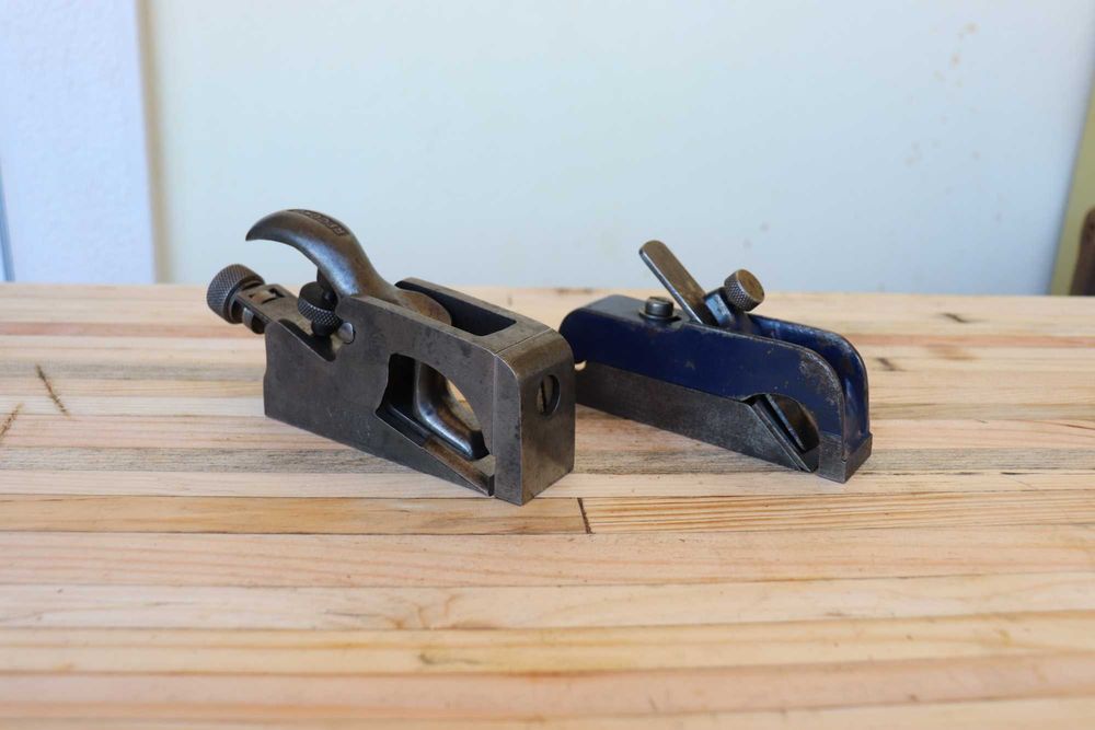 Par de Plainas Bullnose - Record Nº77A e Nº75