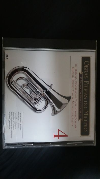 Coleção de CDs de música clássica