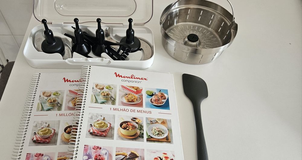 Robô de cozinha Moulinex como novo