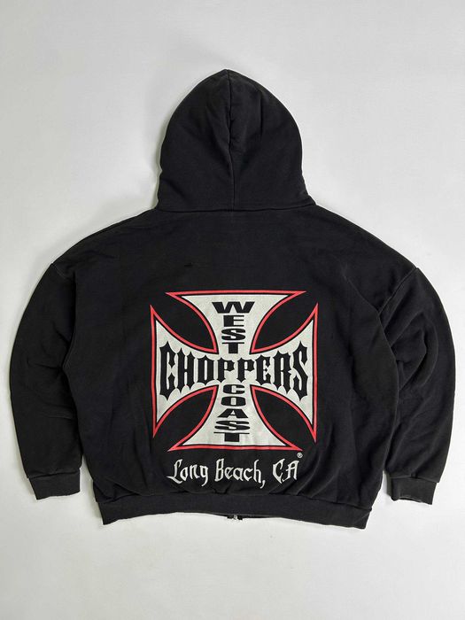 Худі West Coast Choppers hoodie zip up archive зипка кофта худи зіпка