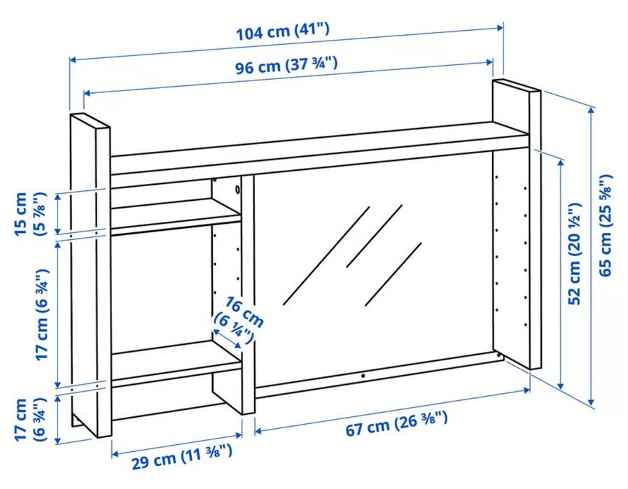 Białe biurko Ikea