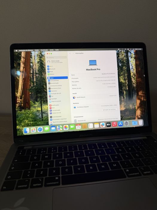 MacBook Pro 13” 2019 | Intel Core i5 | 8GB RAM | SSD 128GB | Touch ID | macOS Sequoia