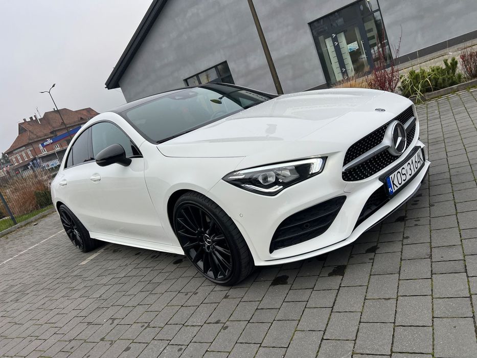 Mercedes-Benz CLA pakiet AMG line alufelgi piękny automat