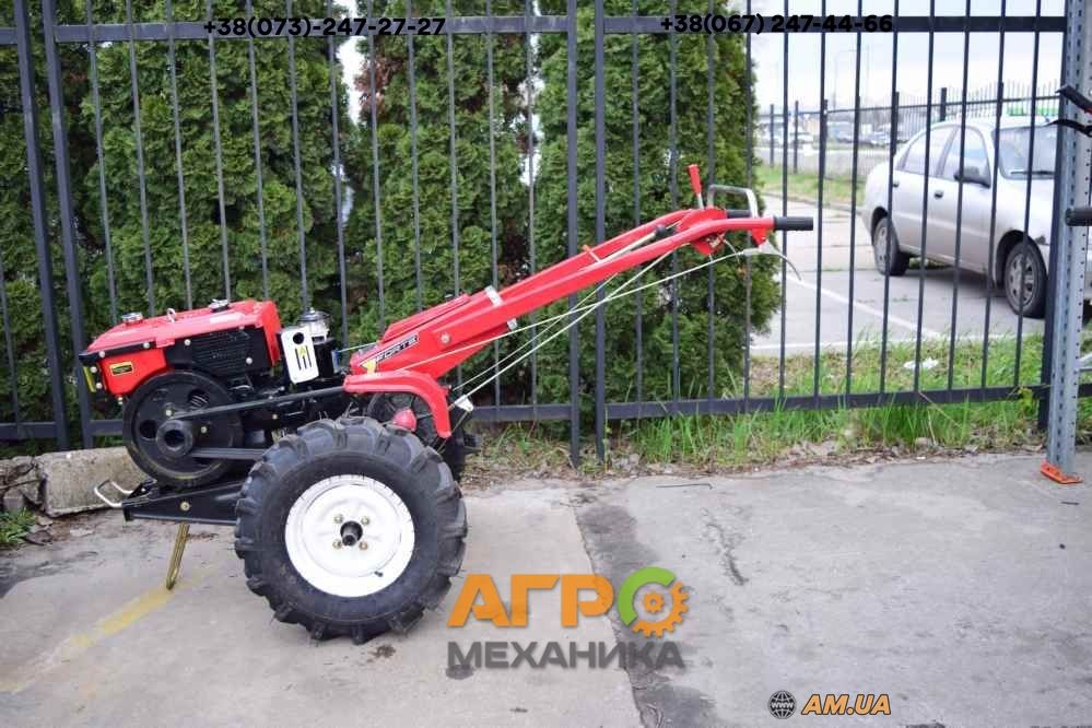 Мотоблок Forte МД-81 LUX (8 к.с. дизель)! Фреза+LED фара!