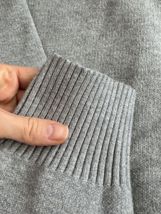 Сіра кофта на молнії, S