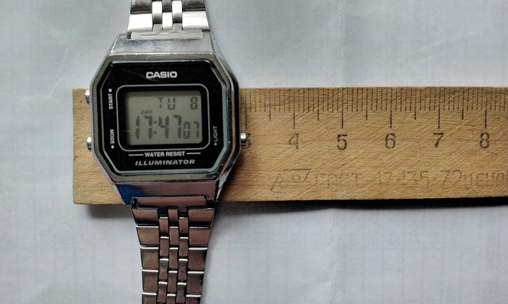 Годинник Casio Illuminator LA680WE 3284 часы