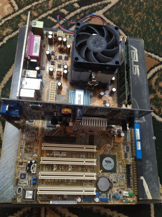 Материнська плата + процесор + відеокарта+оперативна пам'ять