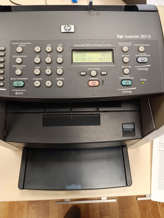 Лазерное МФУ HP laserjet 3015 в отличном состоянии