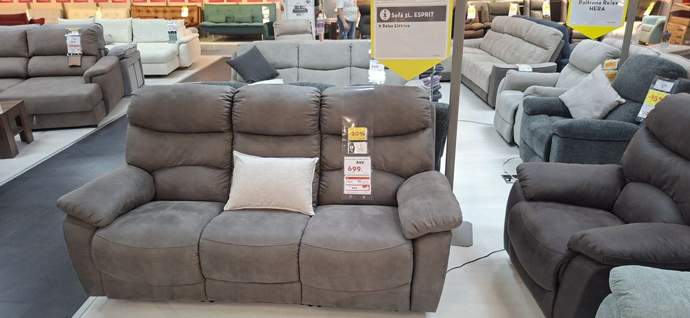 Sofá como novo com regulaçao eléctrica