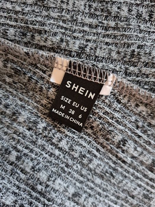 Casaco shein S cinza