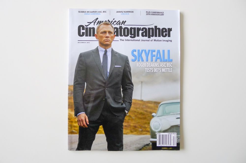 Revistas American Cinematographer - 2012