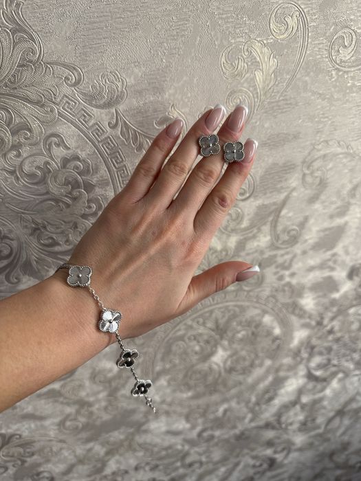 Серьги, подвеска, браслет кольцо Van Cleef vintage