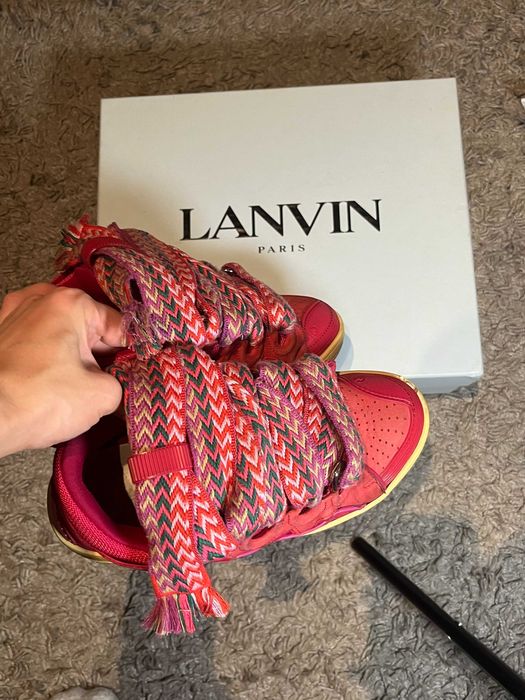 Lanvin Red Dragon Кроссовки, фулл кп