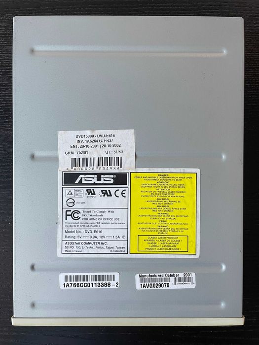 3 x CD-R / CD-RW / DVD-R