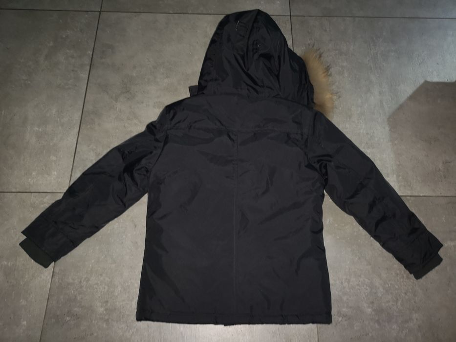 Kurtka zimowa chłopięca czarna