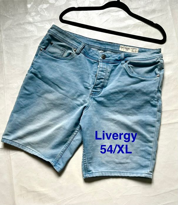 Livergy spodenki jeansowe szorty jeans XL
