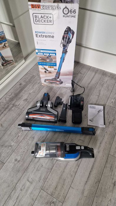 BLACK+ DECKER BDPSE3615 mocny pionowy odkurzacz bezprzewodowy