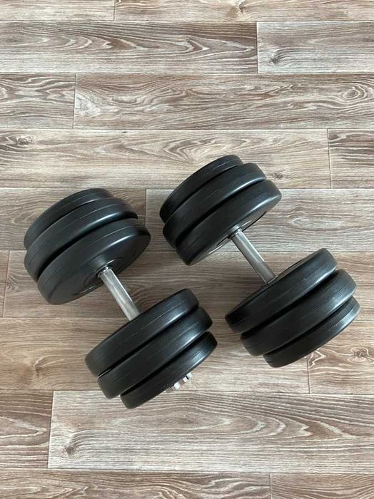 Гантелі розбірні композитні 2 по 28 кг гантели разборные 2 на 28 кг