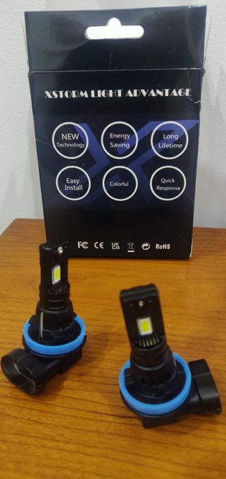 H11 cj 2 lâmpadas led  300w 30000LM