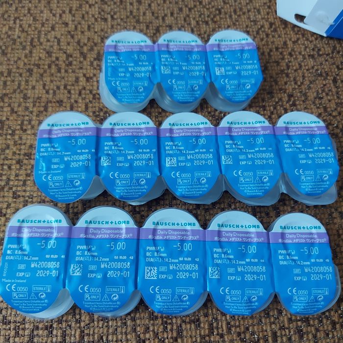 Одноденні лінзи SofLens Daily Disposable, -5