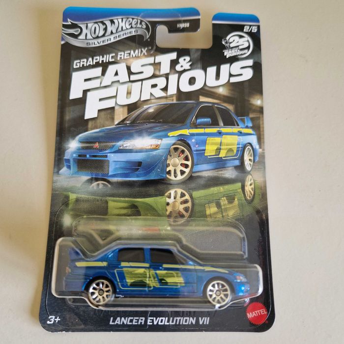 Set Hotwheels Fast & Furious Graphic Remix