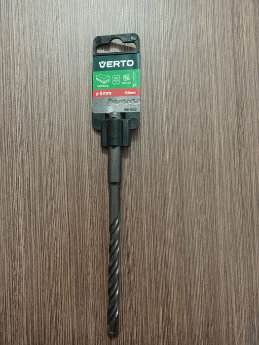 Wiertło do betonu SDS PLUS o średnicy 8mm i długości 160mm