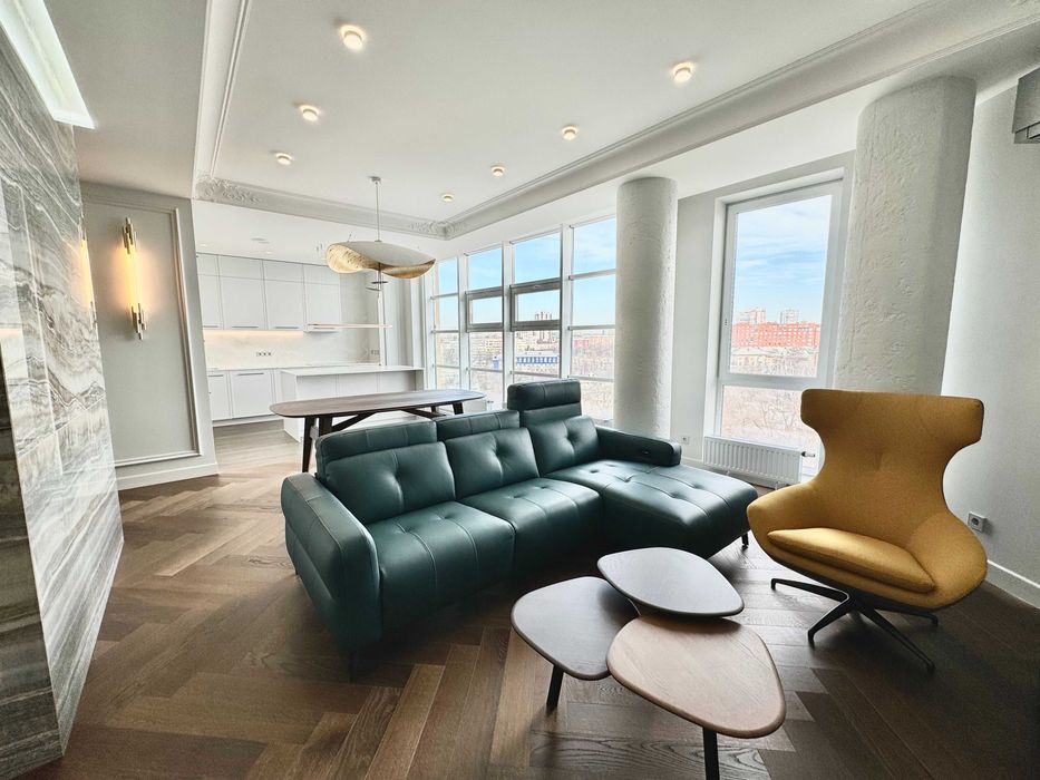 Дизайнерская видовая квартира с террасой, ЖК Павловский Квартал