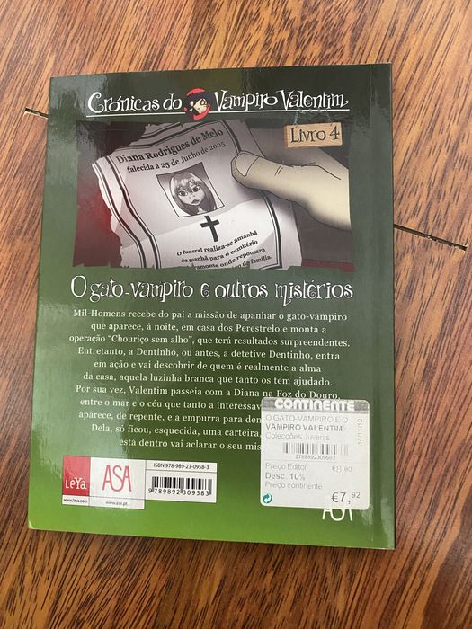 Crónicas do vampiro Valentim: livro 4