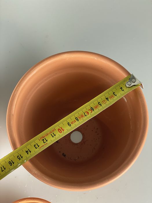 Conjunto de vasos de barro
