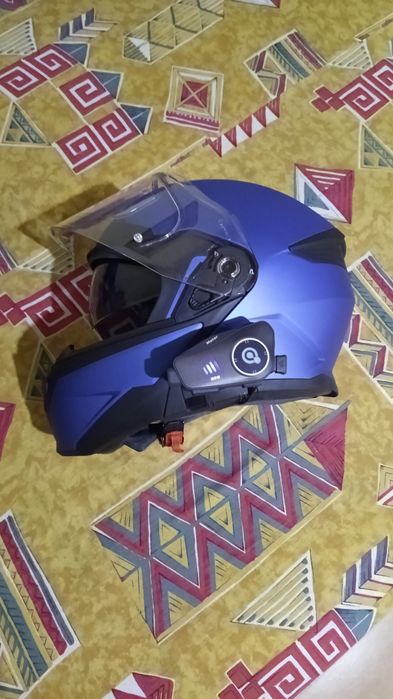 Мотошолом з гарнітурою WIFI відеореєстратором і пінлоком